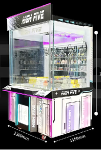 High Five Crane <b>Machine</b> 5 Claws Coin Operated Prize Redemption Arcade <b>Machine</b> Commercial <b>Amusement</b> Equipment for kids Game - Product Image 5