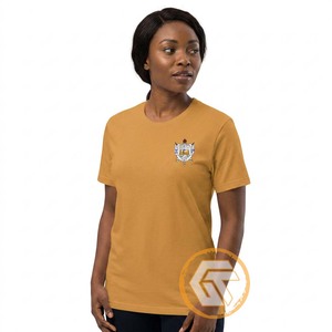 เสื้อยืดชมรมหญิง GREEK TREASURES Sigma Gamma Rho ขายส่ง ผ้าฝ้ายเจอร์ซีย์ 100% คอกลม ปักลาย สำหรับฤดูร้อน - Product Image 3