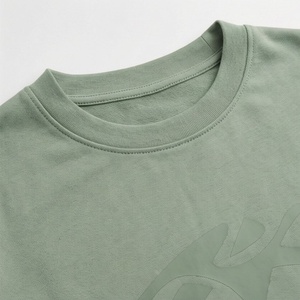 Conjunto de 2 Piezas para Mujer, Tejido, Verde Sólido, Casual, Camiseta de Manga Corta y Pantalones Cortos por Encima de la Rodilla, Cuello Redondo, Corte Holgado, Primavera - Product Image 4