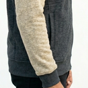 Latest Men's 2026 27 Hooded Zip-Up Sweatshirt Regular <b>Fit</b> Solid Color Casual Raglan Sleeve French Terry Autumn Wear - Product Image 6