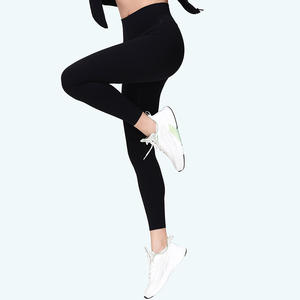 Yoga <b>Leggings</b> Mid Waist Wholesale Custom Made Sport Butt Lift Women Sexy Eco-Friendly Breathable Spandex/<b>Polyester</b> Quick Dry - Product Image 4