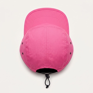 Gorra Deportiva Personalizada Rosa de 5 Paneles, Secado Rápido, Transpirable, Ajustable, para Correr, Ropa Deportiva, Gorra para Actividades al Aire Libre, Fabricación en Fábrica, OEM - Product Image 6