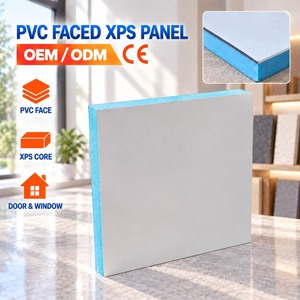 Panneau sandwich <span class=keywords><strong>en</strong></span> mousse XPS recouvert de feuille de PVC BNT pour le cœur de porte et le panneau d'isolation de fenêtre 20 mm 25 mm - Product Image 1