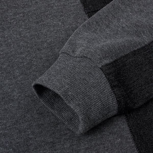 Sudadera con capucha de color negro grisáceo de calidad premium para hombre, de invierno, de manga larga, 100% algodón, para unisex. - Product Image 4