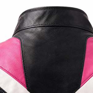 Custom Sorority Women Stand Collar <b>Fall</b> PU Leather Jackets Wholesale Factory OEM Personalized Greek Letter Outerwear Bulk Supply - Product Image 5