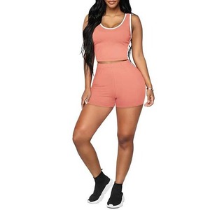 Fitness Athletic Active Wear Set <b>Compressed</b> High Quality Plus Size Women's Bra And <b>Short</b> Set - Product Image 4