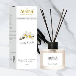 Premium Natural Cherry Blossom Glass Reed <b>Diffuser</b> Set 200 ml Rattan Sticks Long Lasting Essential <b>Oil</b> Base 100 Indian Scents - Product Image 3