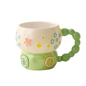 High-grade ceramic coffee <b>cup</b> suitable for hot and <b>cold</b> beverages including tea, coffee, milk, and hot chocolate - Product Image 1