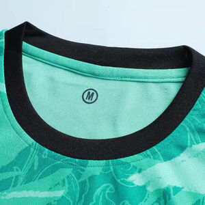 Men's New Design Sportswear Soccer Uniform Set 100% Polyester Fabric Round Neck Sublimation Printed Football Uniform Set - Product Image 6