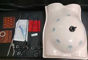 RainbowMMed Caja de Simulación de Laparoscopia Manual de Metal, Simulador de Entrenamiento Quirúrgico Laparoscópico, Traumatología - Product Image 4