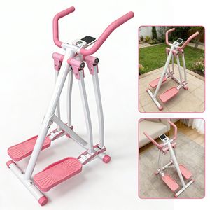Air <b>Walk</b> Foldable Cardio Cross Trainer Glider Full Body Low Impact Elliptical <b>Machine</b> with LCD Display for Home Exercise - Product Image 6