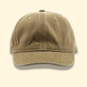 Gorras de béisbol vintage casuales con hebilla de cobre, estampado personalizado, de algodón, de 5 paneles, con correa plateada ajustable, estilo Dad, lavadas, con efecto abultado, para uso diario - Product Image 1