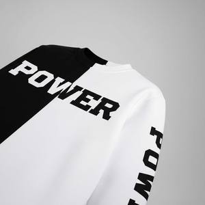 Sudadera de Cuello Redondo Bicolor para Mujer, Otoño-Invierno, 100% Algodón, Informal, con Capucha en Contraste - Product Image 5