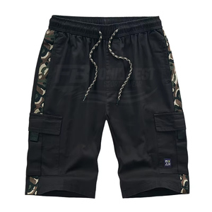 Pantalones Cortos de Golf Casuales para Hombre, 100% Algodón Tejido, Cintura Media, Transpirables, de Secado Rápido, Elásticos, Cómodos y Elegantes, Servicio OEM - Product Image 3