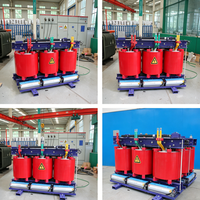 Transformateur sec époxy triphasé SCB10 1000-2500 kVA, 10/0,4 kV, 50/60 Hz, AN/AF, Dyn11, bobinage en cuivre, certifié IEC