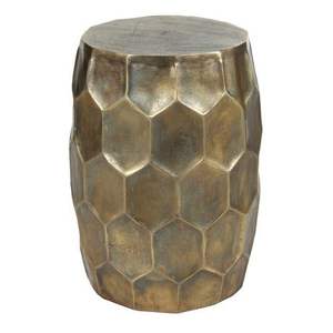 Table d'appoint décorative en métal avec un motif artistique unique, améliorant l'ambiance de la zone de séjour avec une touche raffinée - Product Image 5