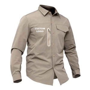 Camiseta Deportiva Personalizada para Hombre, Estilo Americano, Manga Larga, Sublimada, Impermeable, Transpirable, Cortavientos, Ligera, con Protección Solar UPF 50, de Poliéster y Elastano - Product Image 6