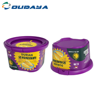 Inyección 1kg 500g 750ml Plástico Comida Galleta Mantequilla Contenedor Caja de helado Cubo Paquete Caja Contenedor IML