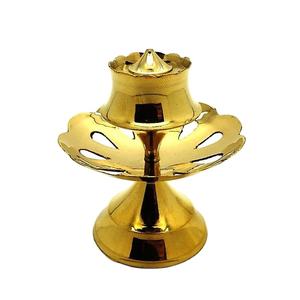 Luxury Brass Gold <b>Incense</b> Burner High Quality Wood Accent Smells Storage Holder Table Decorative Ready Ship Stock <b>Incense</b> Burner - Product Image 1
