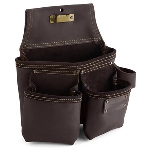 Wholesale Best Selling Made Pakistan Multi-Purpose Heavy-Duty <b>Leather</b> <b>Tool</b> Bag High Quality OEM Customizable Waterproof - Product Image 1