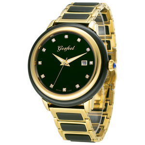 Classic Design Custom High Quality Automatic <b>Mechanical</b> Luxury Jade <b>Watch</b> for Men and Women - Product Image 4