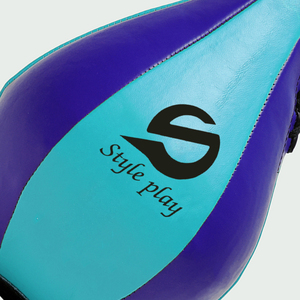 Bola de velocidad portátil de cuero de doble extremo, saco de boxeo pesado personalizable para entrenamiento en interiores/exteriores - Product Image 4
