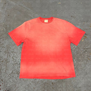 T-shirt Homme Vintage Surdimensionné Effet Délavé Personnalisé 2026 – Mode Streetwear, Lavage Acide, 100% Coton Peigné Tricoté, T-shirt Vierge - Product Image 6