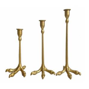 Support de bougie conique au design élégant pour table, accent décoratif, vaisselle, chandelier, cheminée, support pour occasions festives - Product Image 3