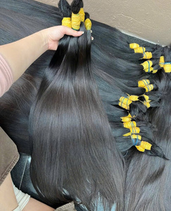 Le fournisseur professionnel de cheveux offre 100% cheveux humains en vrac vietnamiens Super Double extrémités dessinées pour la vente en gros avec livraison mondiale - Product Image 5