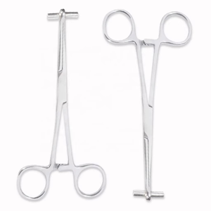 Pinza para Septum JIESIBO de 6 Pulgadas, Acero Inoxidable, con Ranuras y Extremos Abiertos, Herramienta Quirúrgica Profesional para Perforaciones Corporales, con Certificación CE e ISO - Product Image 3