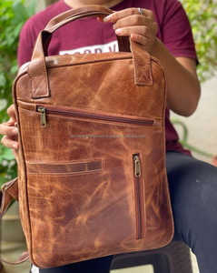 Nouvelle vente chaude en cuir véritable femmes sac à dos sac à main mode cuir de vachette concepteur polyvalent Convertible cartable sacs à dos - Product Image 5