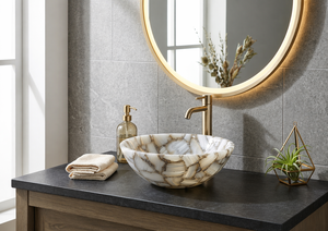 Gemstone wash <b>basin</b> wholesale Gemstone sink manufacturer Custom semi precious stone <b>basin</b> Hotel project wash <b>basin</b> Factory - Product Image 6