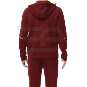 Survêtements d'hiver décontractés pour hommes avec cordon de serrage et capuche, 100% coton respirant, pour la remise en forme, la salle de sport, le jogging, l'entraînement en plein air, légers - Product Image 6