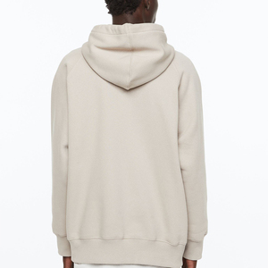 Sweat-shirts à capuche oversize pour hommes et femmes, couleur unie rouge, noir, gris, automne-hiver, polaire, logo sur le devant, style hip-hop, 100% coton - Product Image 2