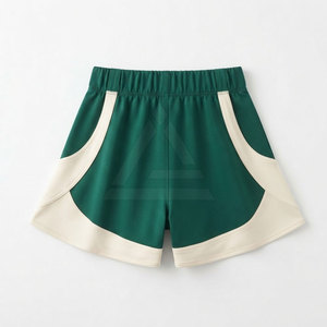 Shorts évasés modernes pour femmes avec taille haute élastique, style jambe large, tissu doux extensible, décontracté, pour l'entraînement, mode, vente en gros - Product Image 2