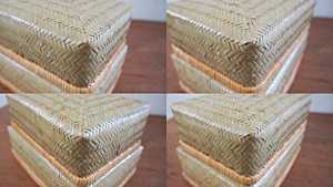 กล่องเบนโตะไม้ไผ่ กล่องชาไม้ไผ่สาน กล่องเก็บอาหารคุณภาพสูงจากเวียดนาม สินค้ามาใหม่จากซัพพลายเออร์ - Product Image 5