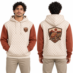 Sudaderas con Capucha Lisas Personalizadas con Bordado de Escudo de Club, Forro Polar, Estilo Casual, Fabricante ODM, Pedidos al por Mayor, Marca Privada, Tallas Grandes de Invierno - Product Image 6
