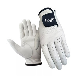 Guantes de Golf de Piel de Oveja Suave con Impresión Personalizada, Material Duradero, Protección UV, Impermeables, Transpirables, Alta Protección para las Manos - Product Image 1