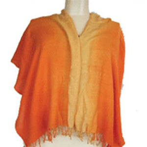 Bufanda de Jacquard con Estampado Ombré, Bufanda Tie Dye, Chal de Lujo, Suave, Cálido, Moderno, Ligero, Elegante, con Degradado de Color - Product Image 2