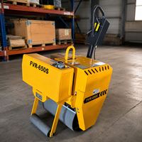 Mini-rouleau compresseur hydraulique réversible haute efficacité pour l'entretien des routes communautaires