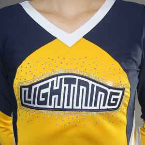 Nouveaux ensembles d'uniformes de cheerleading pour femmes adultes, robes de danse personnalisées, vêtements de sport pour événements, couleurs et logo personnalisés, service OEM - Product Image 4