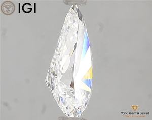 Diamante Cultivado en Laboratorio CVD, Forma de Pera, Color E, Claridad VVS1, 1.50 Quilates, Certificado IGI, Excelente Opción de Regalo - Product Image 3