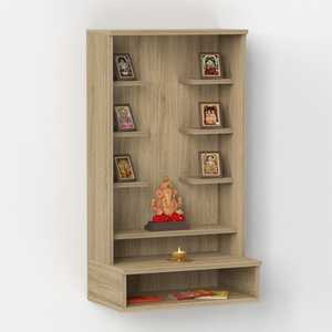 หิ้งไม้ขนาดเล็กแบบดั้งเดิม Shubh สำหรับติดผนังบ้าน - Product Image 5