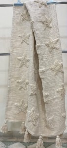 100% Cotton Tufted American Style Decorative <b>Throw</b> Blanket | Handmade Eco-Friendly Cooling Sofa <b>Throw</b> Tassels Fringes | Bedding - Product Image 6