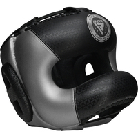 Protège-tête de sécurité sportif RDX L2 Mark Pro en PU durable avec barre de protection nasale pour la boxe – Vente en gros