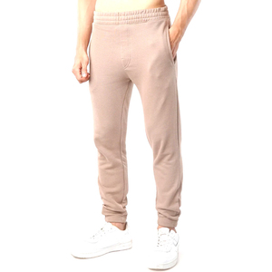 High Quality Fashion Casual Loose Acid Wash Canvas 100% Cotton Wide Leg Drawstring Sweatpants Plus Size Men's <b>Trousers</b> Wholesale - Product Image 2