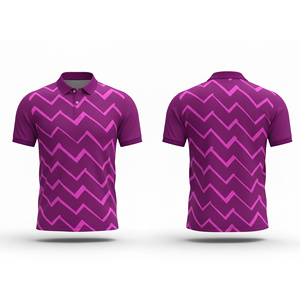 ผู้ผลิตเสื้อโปโลแบบซับลิเมชั่นระดับมืออาชีพ รับพิมพ์เสื้อทีมสำหรับผู้ชาย ผู้หญิง และเยาวชน แห้งเร็ว ระบายอากาศได้ดี เหมาะสำหรับการเล่นกีฬา - Product Image 5