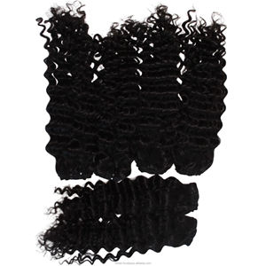 Paquets de cheveux vierges vietnamiens à vague profonde trame de fermeture 32-40 pouces tissage de cheveux humains droits indiens bruts avec dentelle HD - Product Image 5