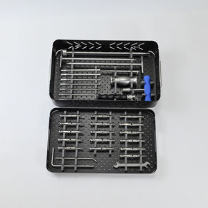 Juego de Instrumentos Quirúrgicos para Columna Vertebral, Profesional, de Acero Inoxidable, Manual, Reutilizable, para Uso Médico Hospitalario, con Certificación CE - Product Image 5