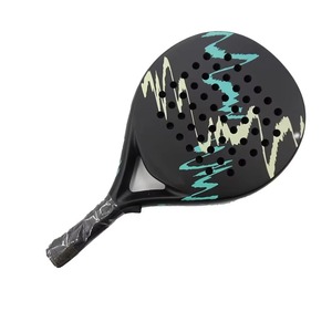 Raquetas de Pádel de Carbono con Forma y Logotipo Personalizados, Raqueta de Pádel de Carbono Duradera de Alta Calidad para Entrenamiento, en Venta 2026 - Product Image 5